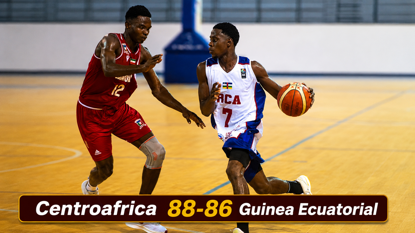 Centroáfrica complica las aspiraciones de Guinea Ecuatorial rumbo al Afrobasket Sub-18 de Abiyán 2026